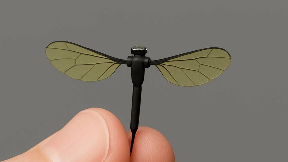 Imagen del dron mosquito desarrollado por China.