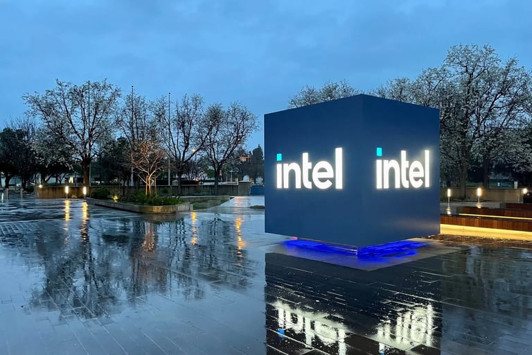 Imagen de los headquarters de Intel