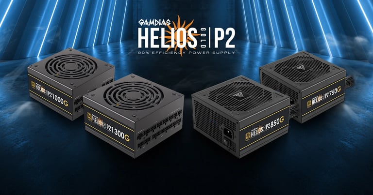 Fuente de alimentación GAMDIAS HELIOS P2 con certificación Gold cuestionada por Cybenetics en escándalo de falsificación de sellos de eficiencia